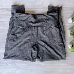Aerie Charcoal Gray Track Pants